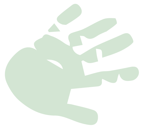 Green Handprint